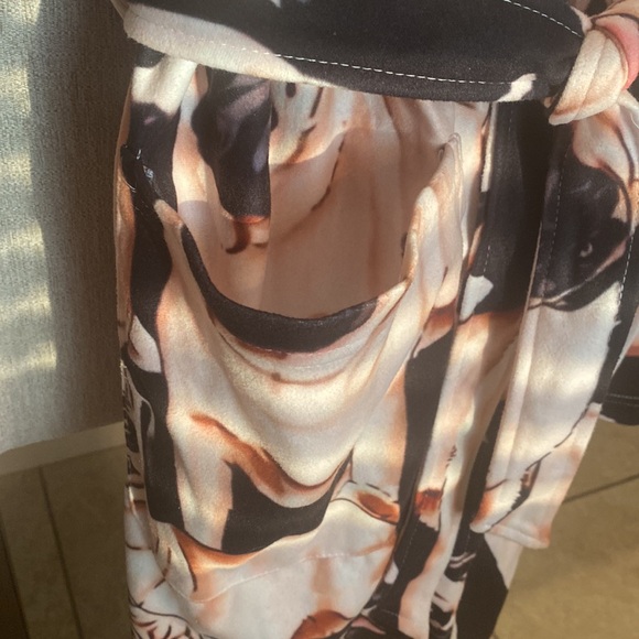 PUG Print Adorable Long Adult Comfy Bath Robe with Belt & Front Pockets Sz OS - Picture 14 of 14